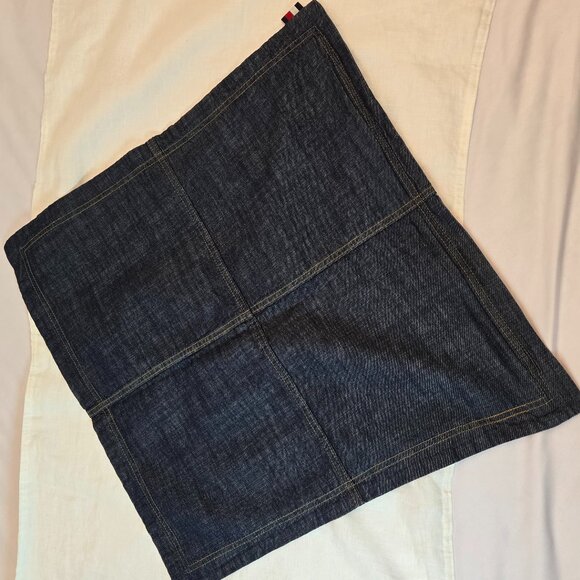 ATLINIA Linen Pillow King Sham / ELEGANT LIFE HOME Cotton Denim Pillow Cover - Picture 2 of 13